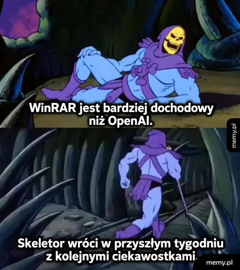 Skeletor znowu przyniósł wiedzę, o którą nikt nie prosił 💀😂