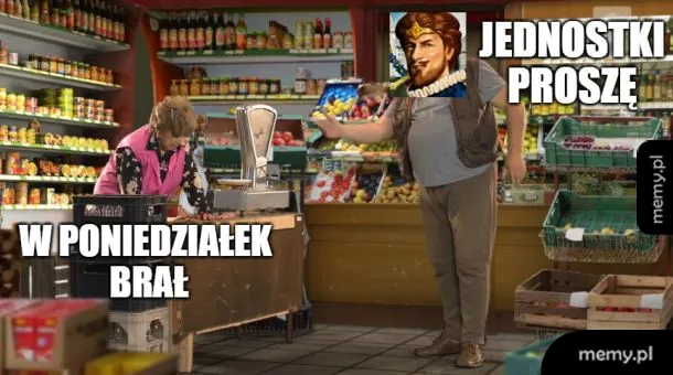 Panie Ferdku, archanioły są tylko w poniedziałki, zresztą i tak ma pan dług na zeszyt w gildii magów! 🏰🍺😂