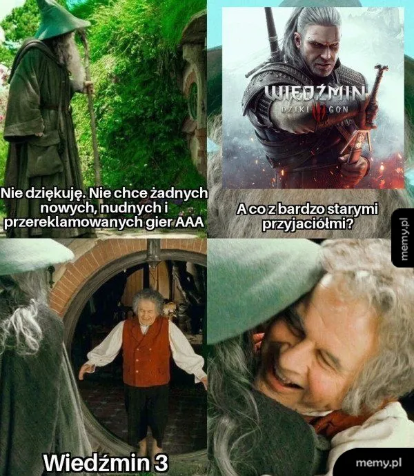 Dla starego, dobrego Geralta zawsze otworzę drzwi 🚪🐺❤️️