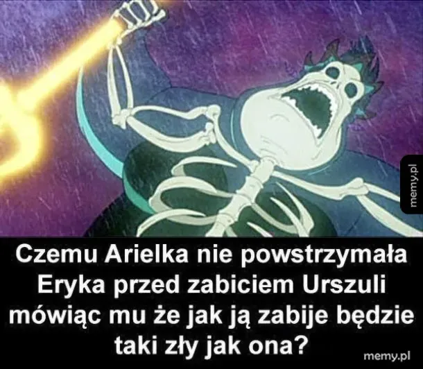 Szkielet Urszuli z Małej Syrenki pod wodą