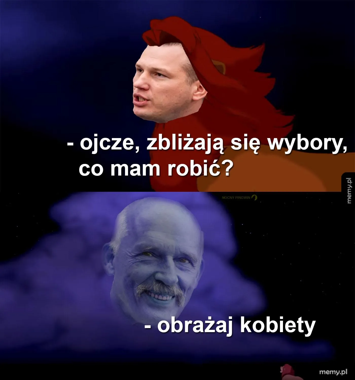 Niezawodny protokół przedwyborczy przekazywany z pokolenia na pokolenie 😂🦁📉