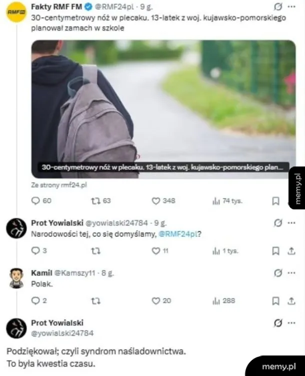 Mistrzostwa w fikołkach logicznych rozstrzygnięte w dwóch tweetach 🥇🤸‍♂️🤡