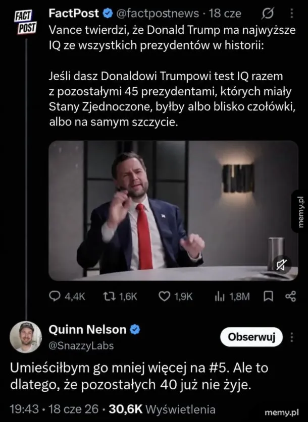 Kiedy twoim największym atutem w teście na inteligencję jest to, że w przeciwieństwie do reszty stawki wciąż oddychasz 💀📉