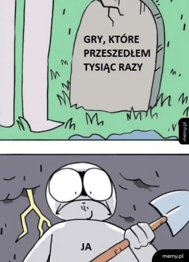 Kupiłeś nową grę za 3 stówy, ale wewnętrzny głos znowu każe ci odpalić Gothica albo Herosów 3 ⛏️🎮