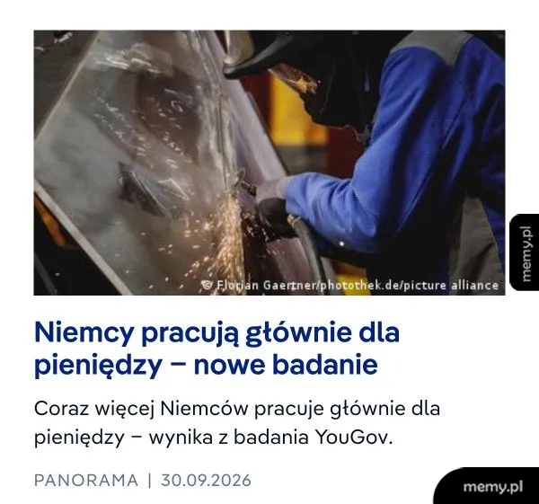 Szok i niedowierzanie: przełomowe badania wykazują, że ludzie nie wstają o 6 rano z pasji do arkuszy Excela, tylko żeby mieć za co żreć 🤯💸