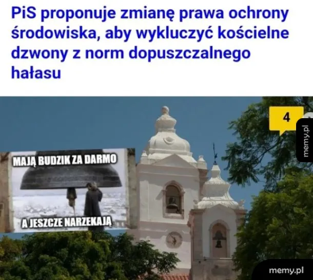 Mem o kościelnych dzwonach i proponowanej zmianie prawa