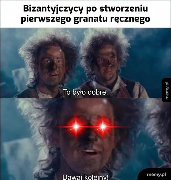 Pierwszy wybuch i już się uzależnili
