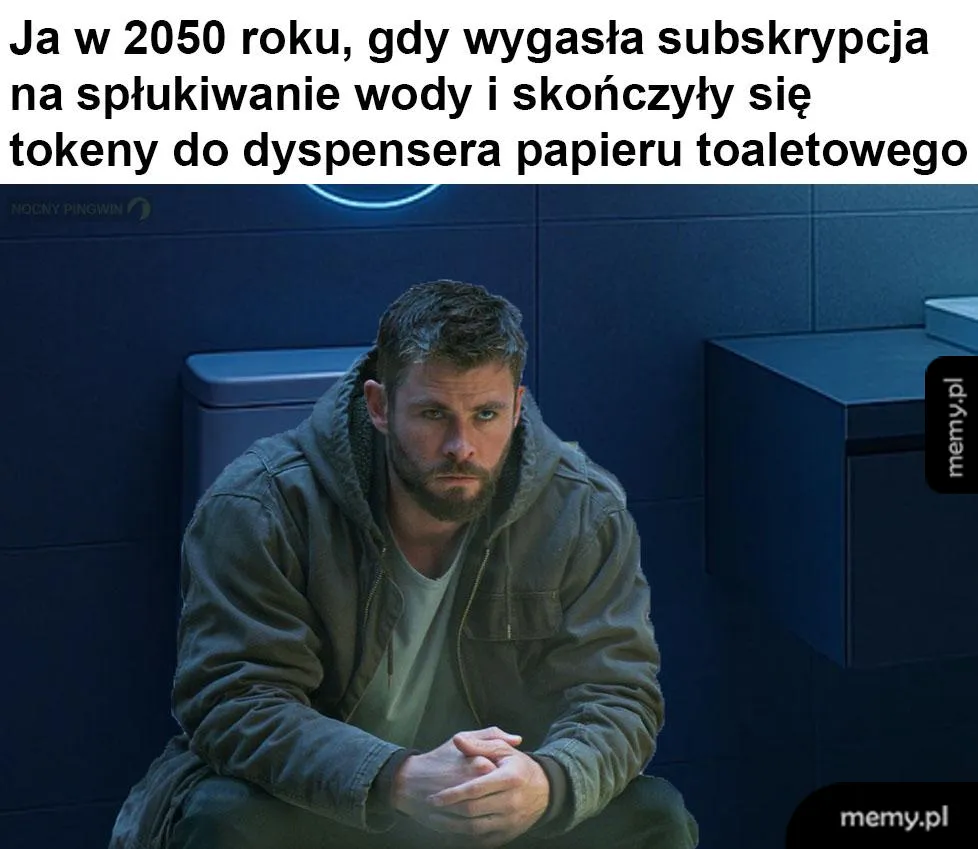 W przyszłości nawet sranie na abonament