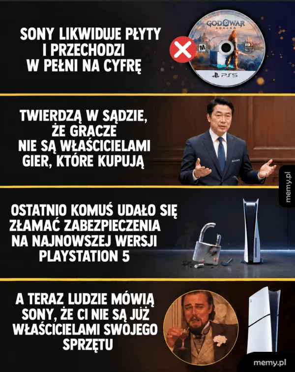 Gracze po prostu dostosowali się do zasad Sony