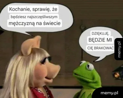 Chyba nie takiej odpowiedzi oczekiwała 🐽