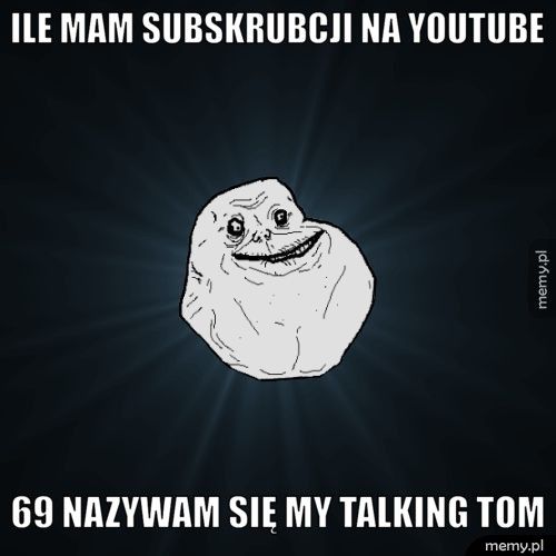 ile mam subskrubcji na youtube 69 nazywam się my talking tom