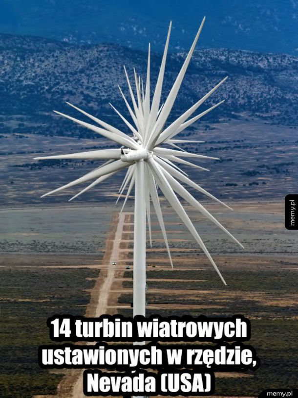 Nice - 14 turbin wiatrowych