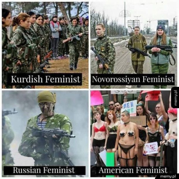 Rodzaje feministek