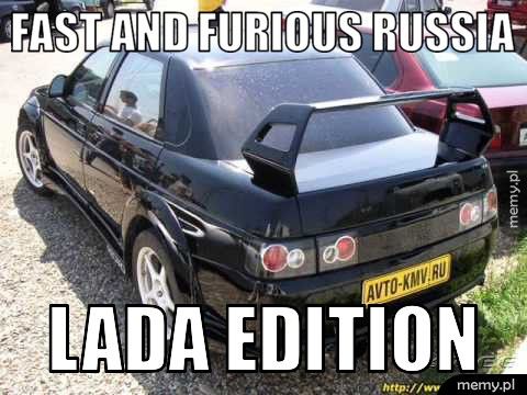 Fast and Furious Russia Lada edition