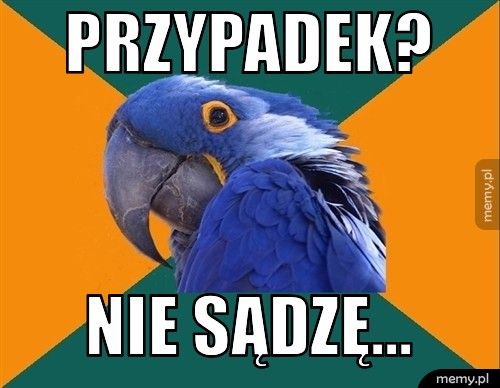 Przypadek? Nie sądzę...