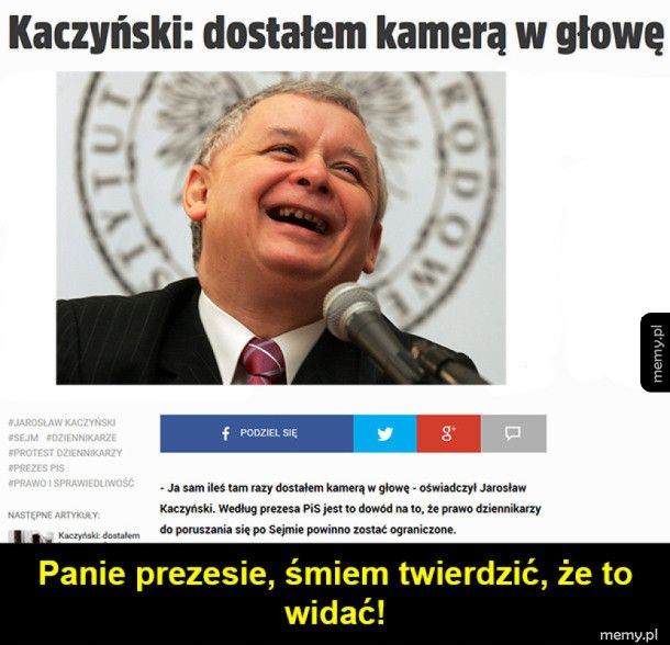 Kaczyński mistrzem samozaorania
