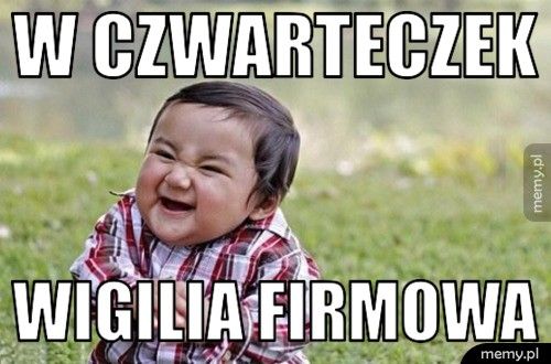 w czwarteczek wigilia firmowa
