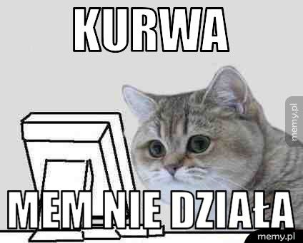 Kurwa mem nie działa