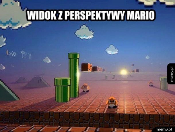 Perspektywa w Mario