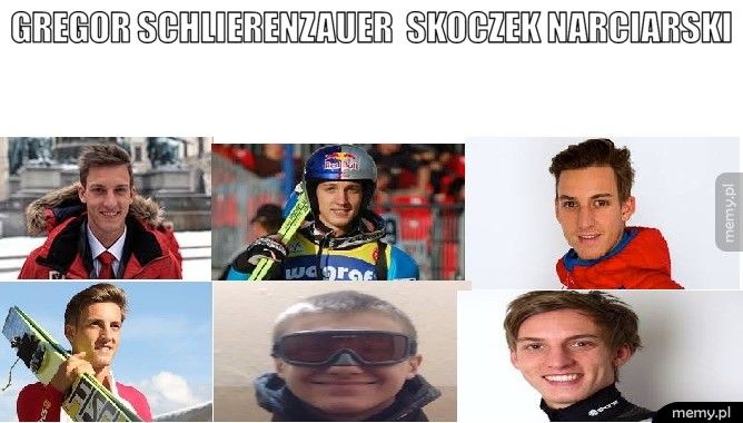 Gregor Schlierenzauer  skoczek narciarski 