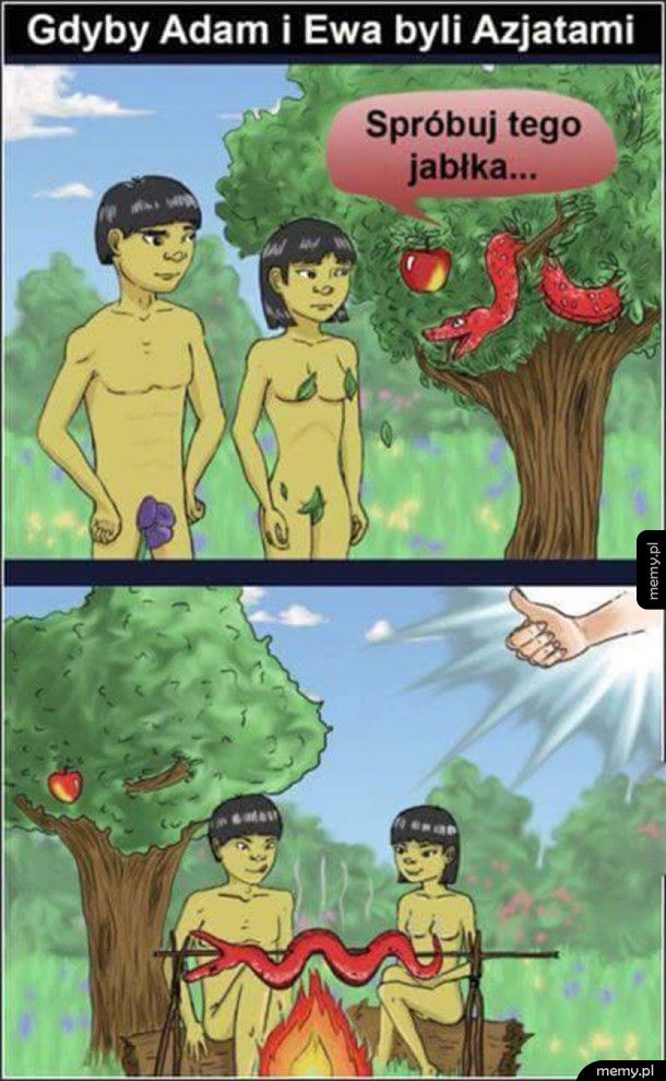 Gdyby Adam i Ewa byli Azjatami