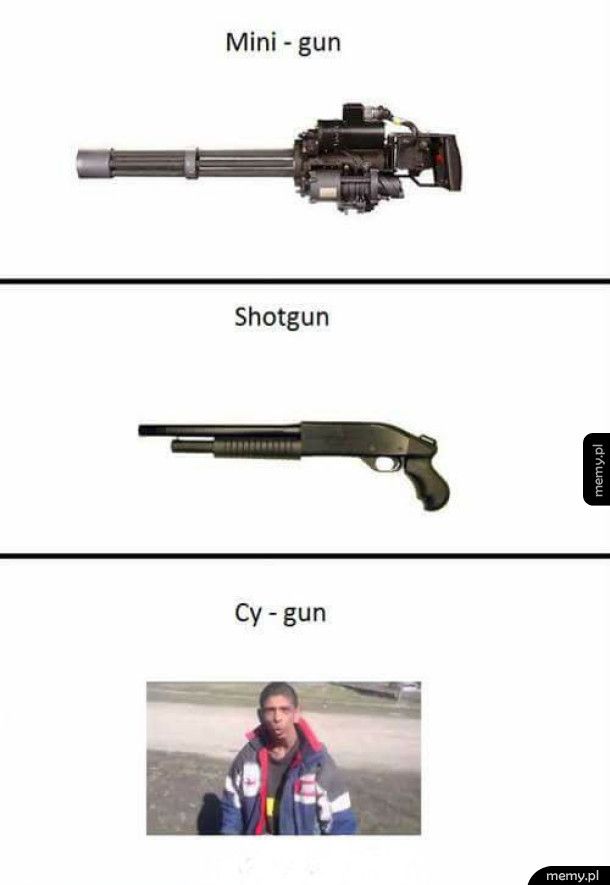 Typy broni