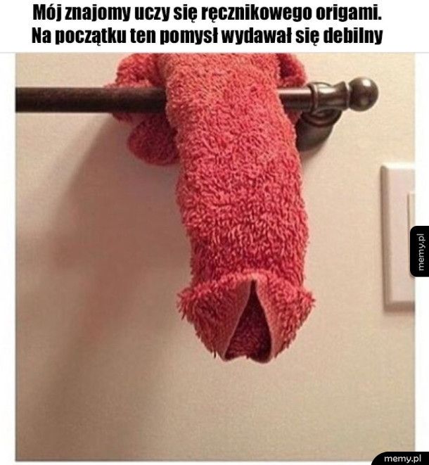 Ręcznikowe Origami