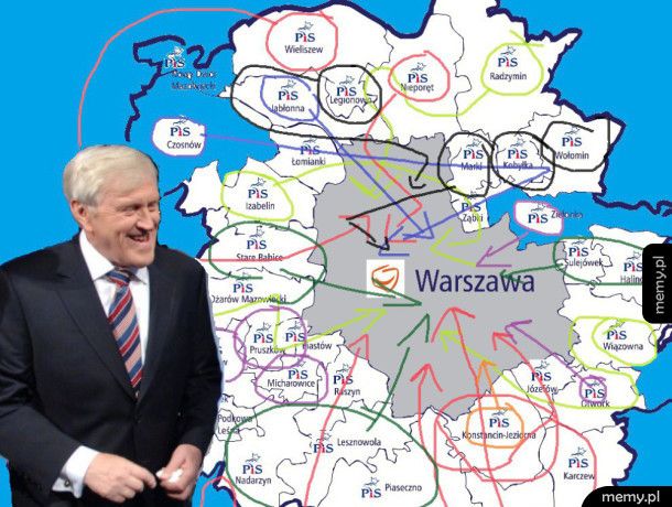 Analiza strategii PIS przed wyborami w Warszawie