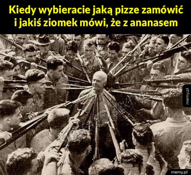 Pizza z ananasem