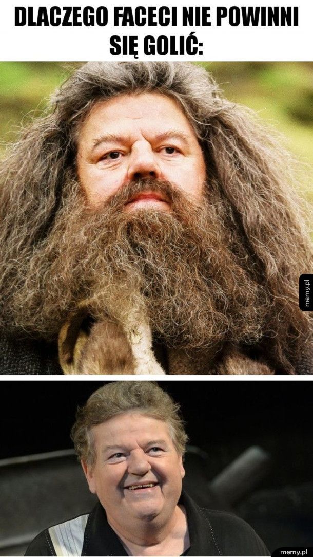 Hagrid bez brody