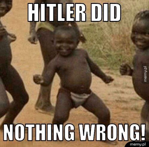 Hitler did nothing wrong!
