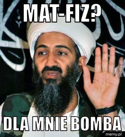 Mat-fiz? Dla mnie bomba