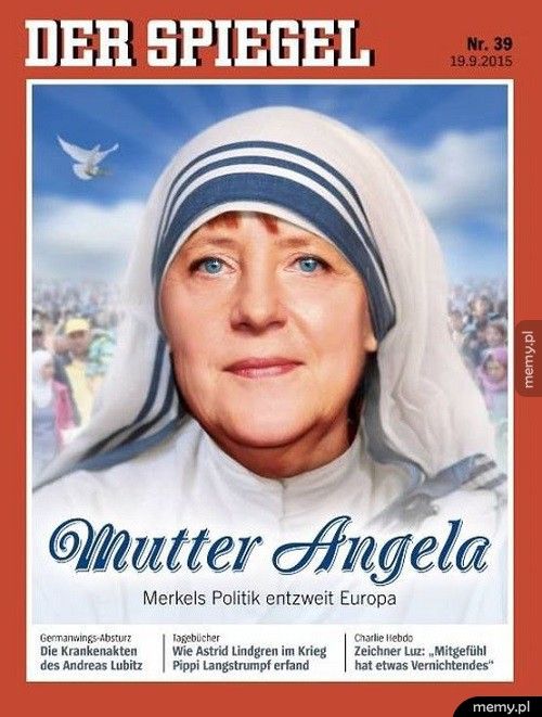   Angela na okładce Der Spiegel