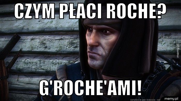Czym płaci Roche? G'Roche'ami!