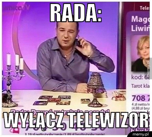 RADA: WYŁĄCZ TELEWIZOR