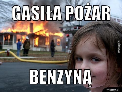 GASIŁA POŻAR BENZYNĄ