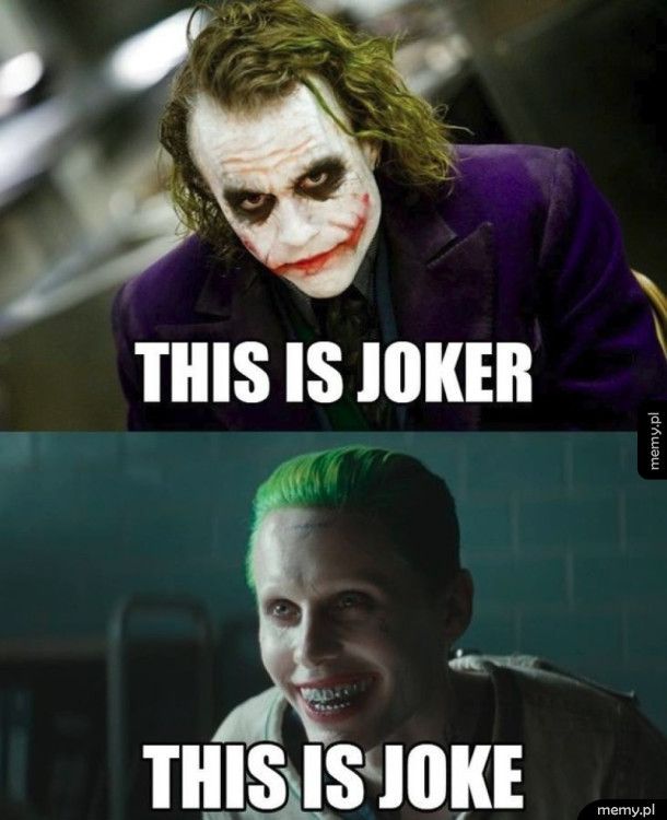 Joker jest tylko jeden