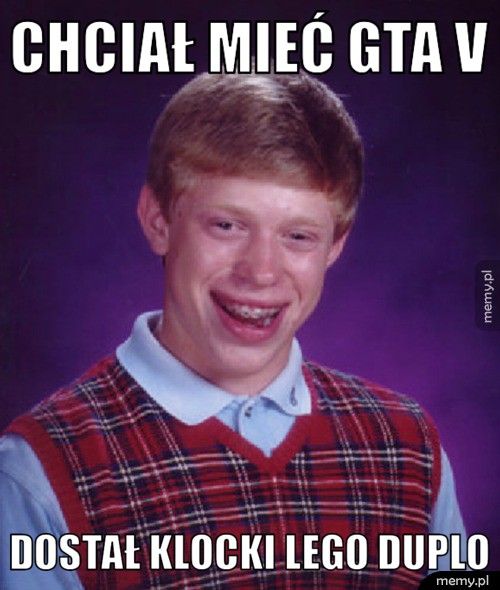 chciał mieć gta V dostał klocki lego duplo
