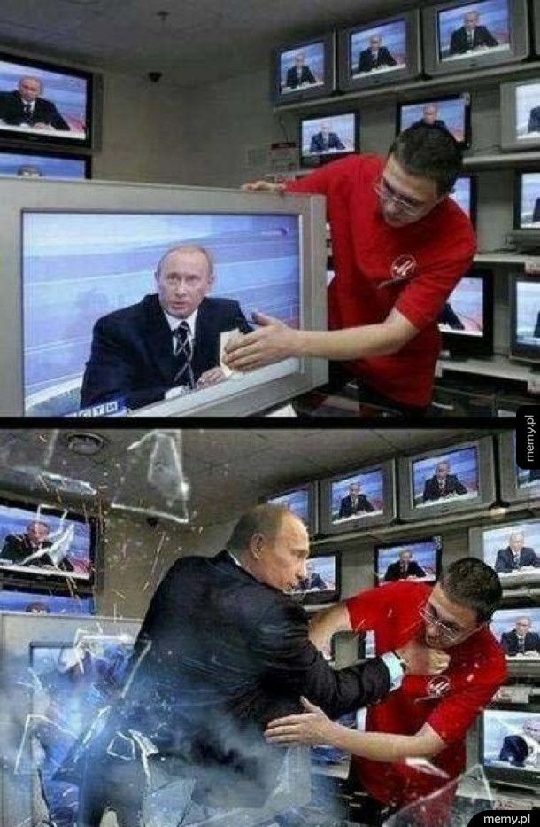 Lepiej nie dotykać Putina