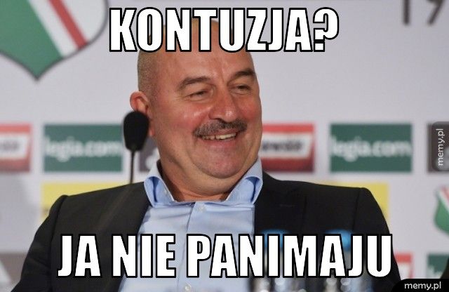 Kontuzja? Ja nie panimaju