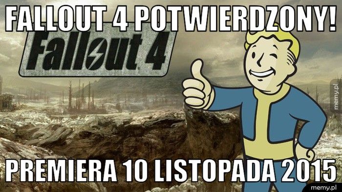 fallout 4 potwierdzony! premiera 10 listopada 2015