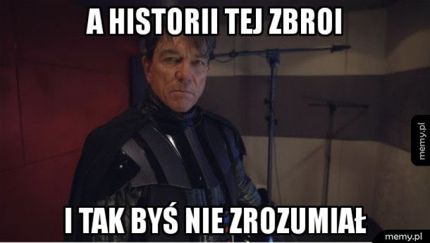 Mirosław Zbrojewicz jako Darth Vader