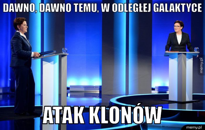 dawno, dawno temu, w odległej galaktyce atak klonów 