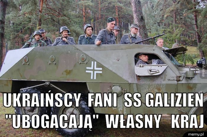  Ukraińscy  fani  SS Galizien 
