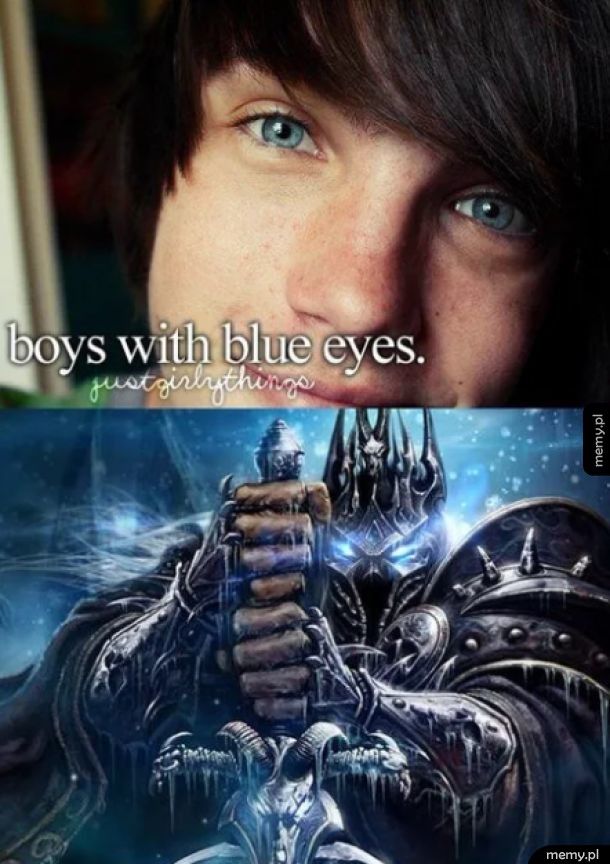 Niebieskie oczy