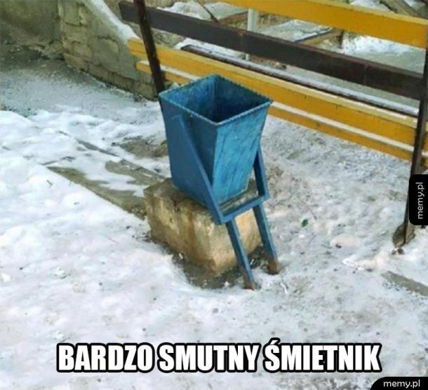 Smutny śmietnik