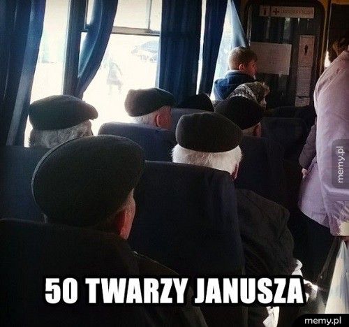 50 twarzy Janusza