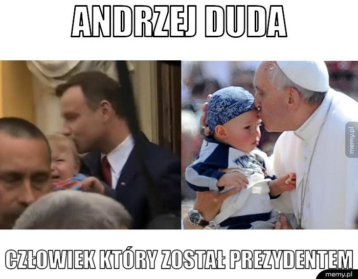 Andrzej Duda pocałował dziecko podane z tłumu
