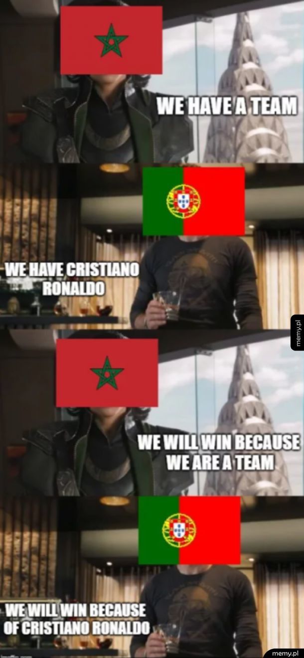Maroko vs Ronaldo