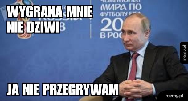 Putin już czuje  wygraną